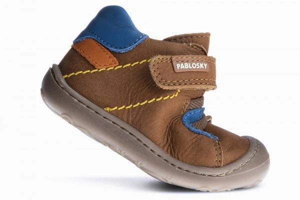 Pablosky StepEasy Boot - Long Beach Cognac Durable outsole