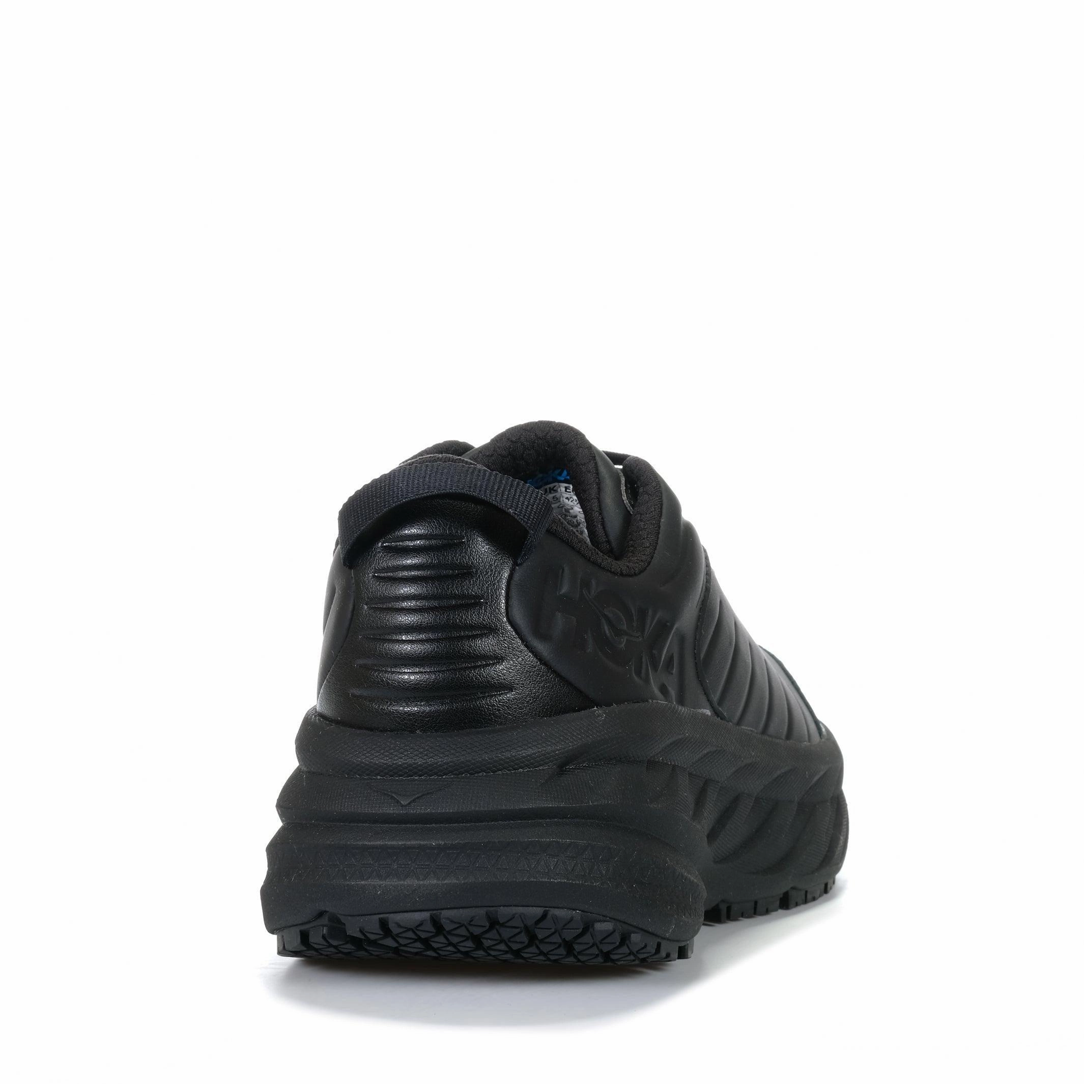 Padded Hoka Bondi SR (D) Mens Black/Black