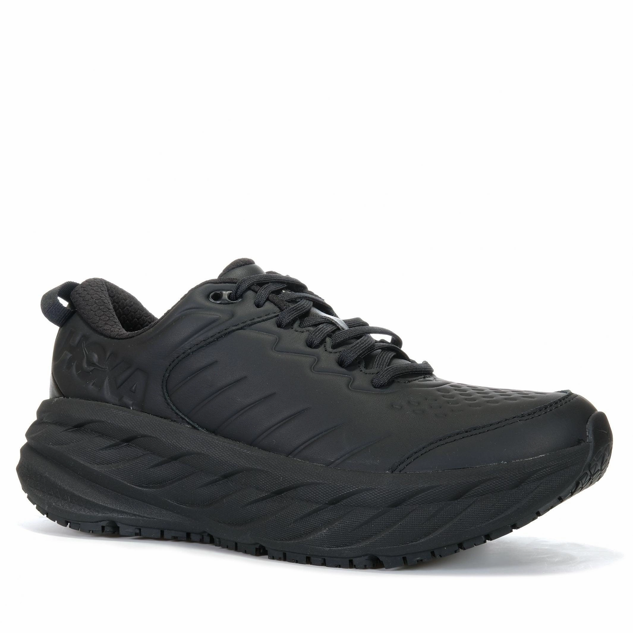 popularity - brand shoes Hoka Bondi SR (D) Mens Black/Black