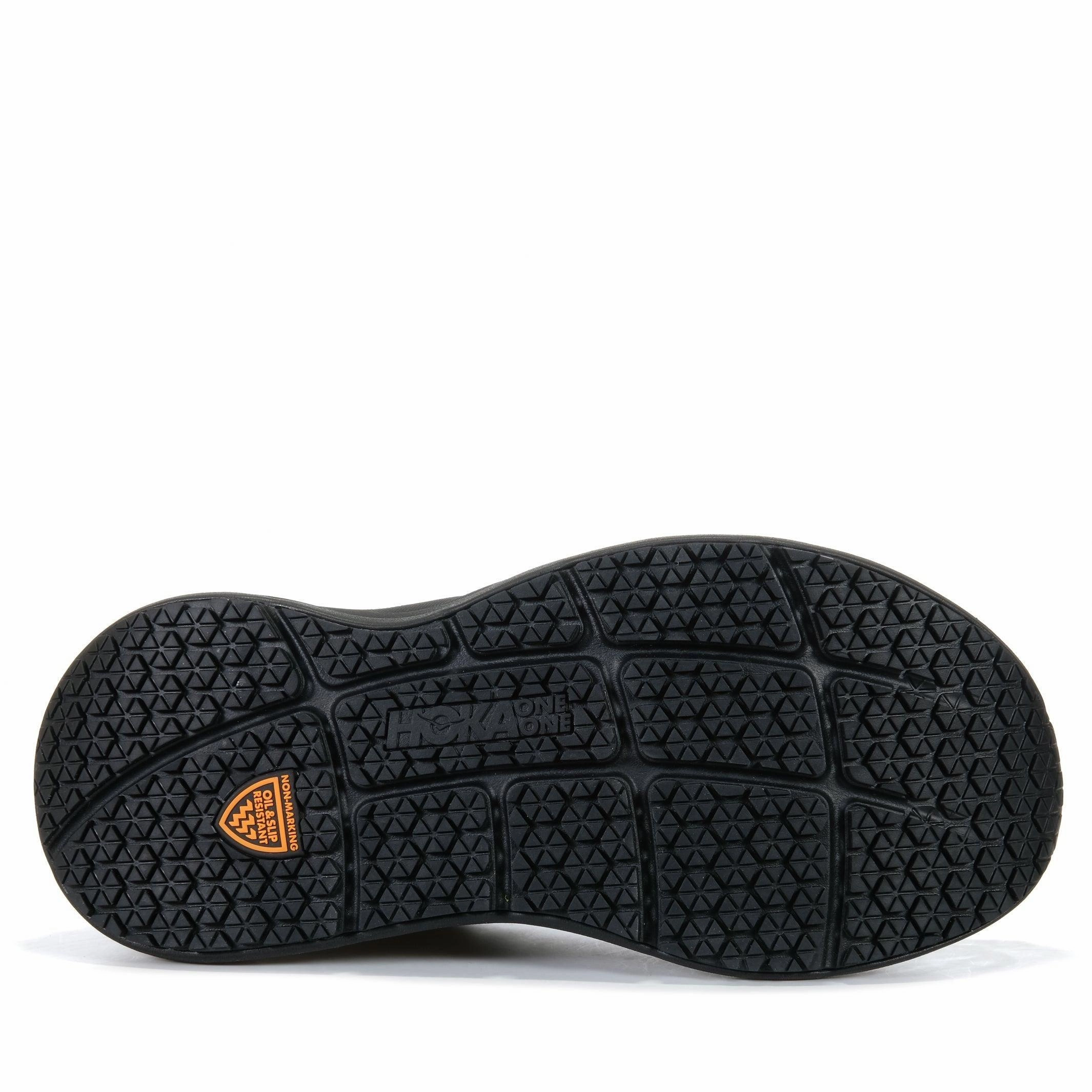 Padded Hoka Bondi SR (D) Mens Black/Black