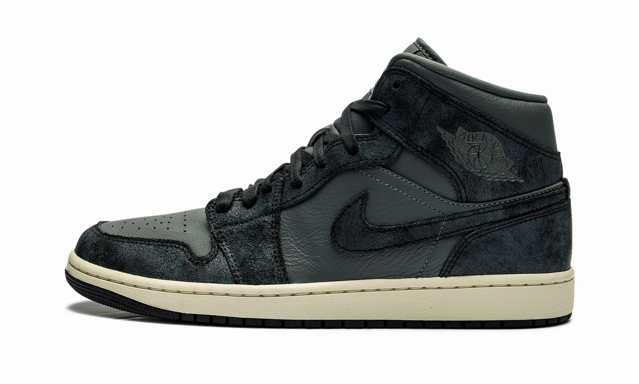 Padded Wmns Air Jordan 1 Mid 'Distressed Smoke Grey'
