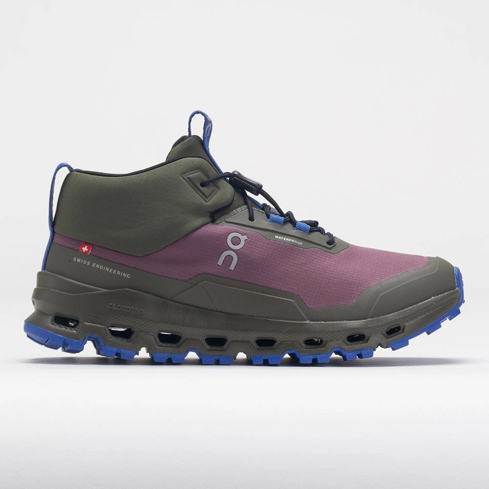 Path Support On Cloudhero Mid Waterproof Junior Cherry/Olive