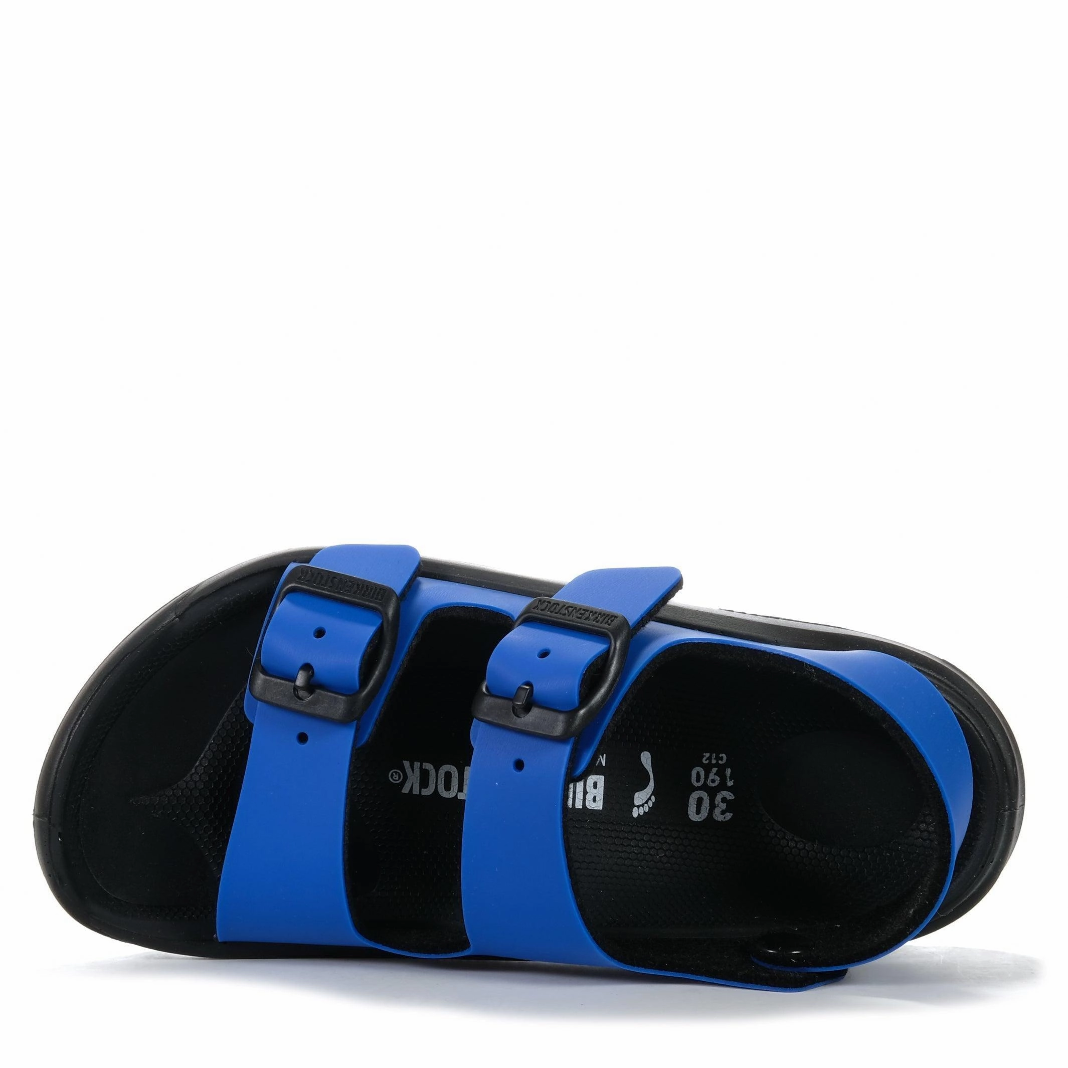 perfect for all-day wear Birkenstock Mogami Birko-Flor (Narrow) Blue/Black
