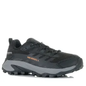 Ultra-soft sole Slip On Style Merrell Moab Speed 2 Low Waterproof Black