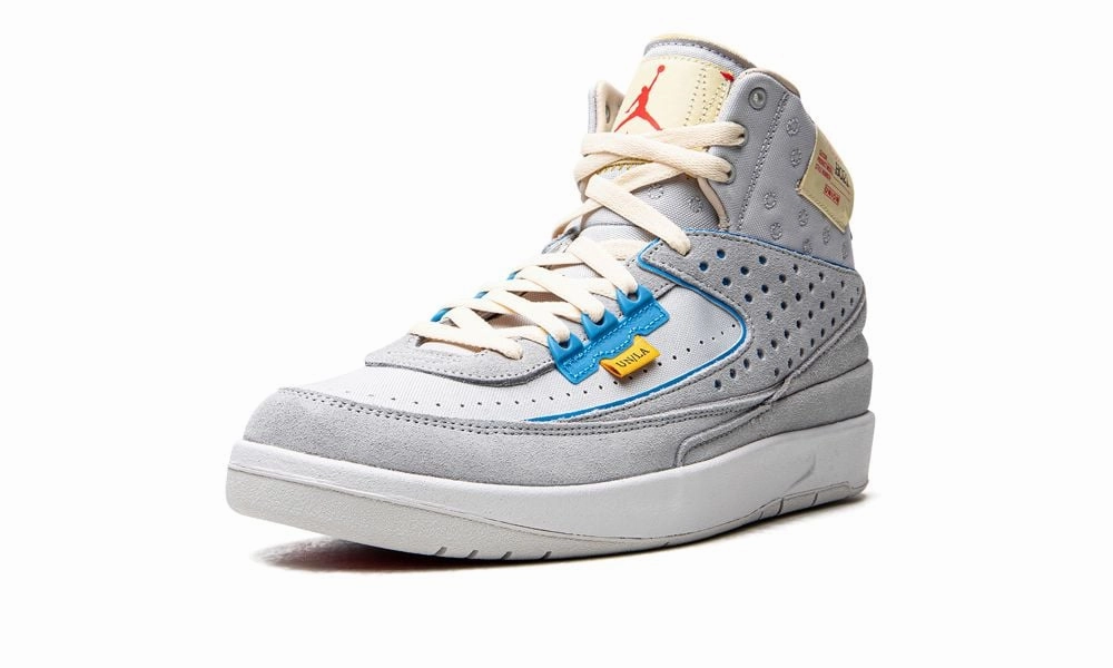Powerful Stride Union LA x Air Jordan 2 Retro SP Grey Fog