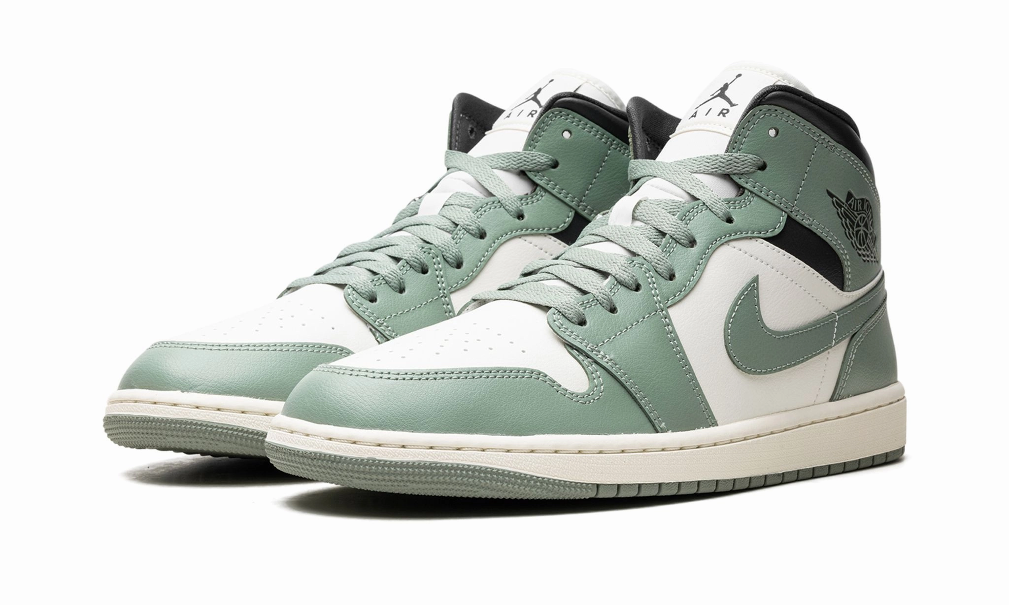 Premium Durability Wmns Air Jordan 1 Mid 'Jade Smoke'