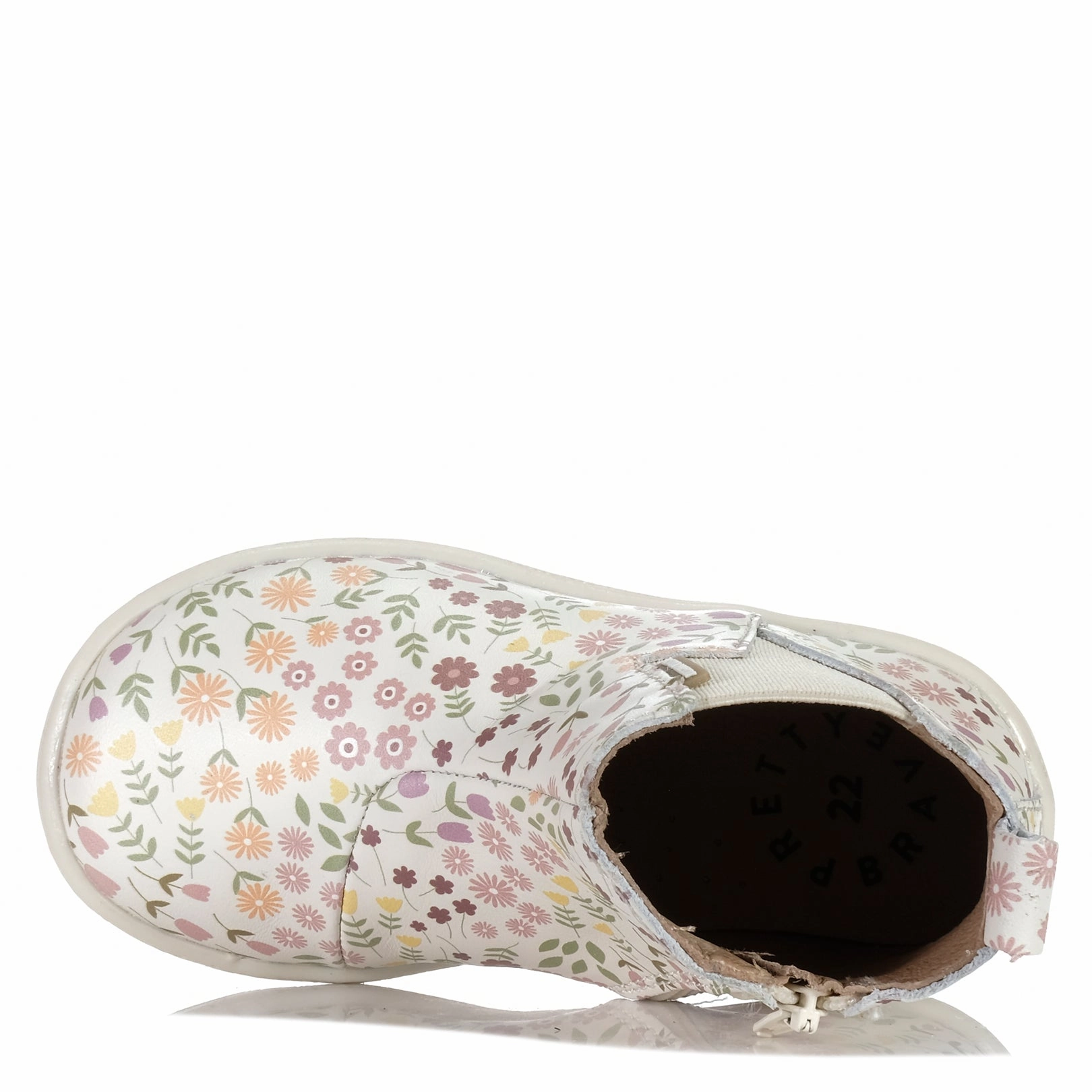 Pretty Brave Electric Boot Secret Garden rubber