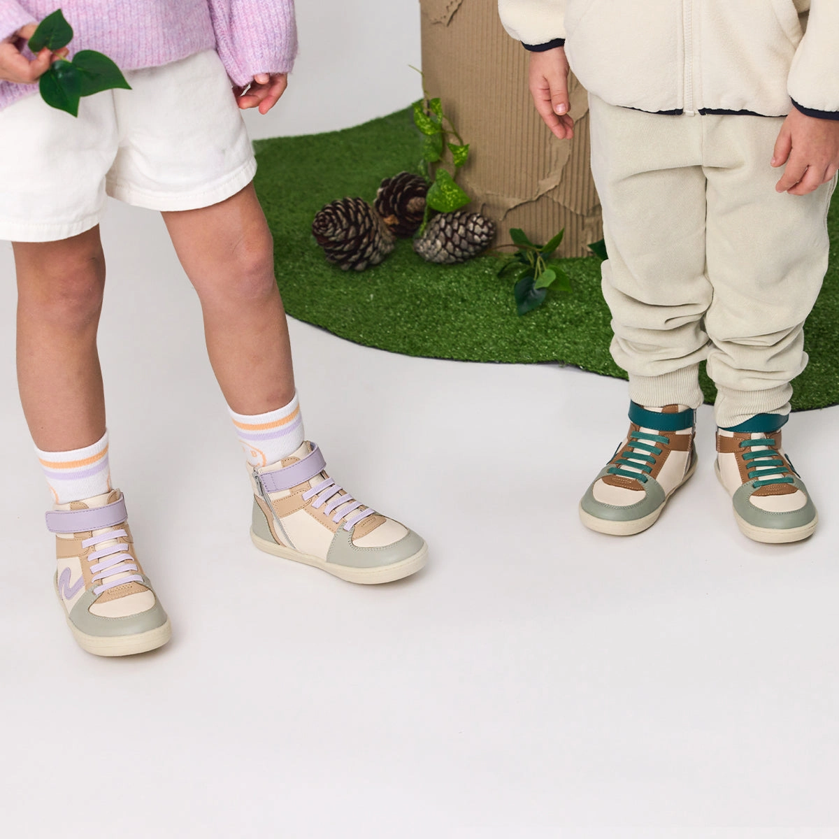 Pretty Brave HI-TOP Boot - Meadow reinforced sole