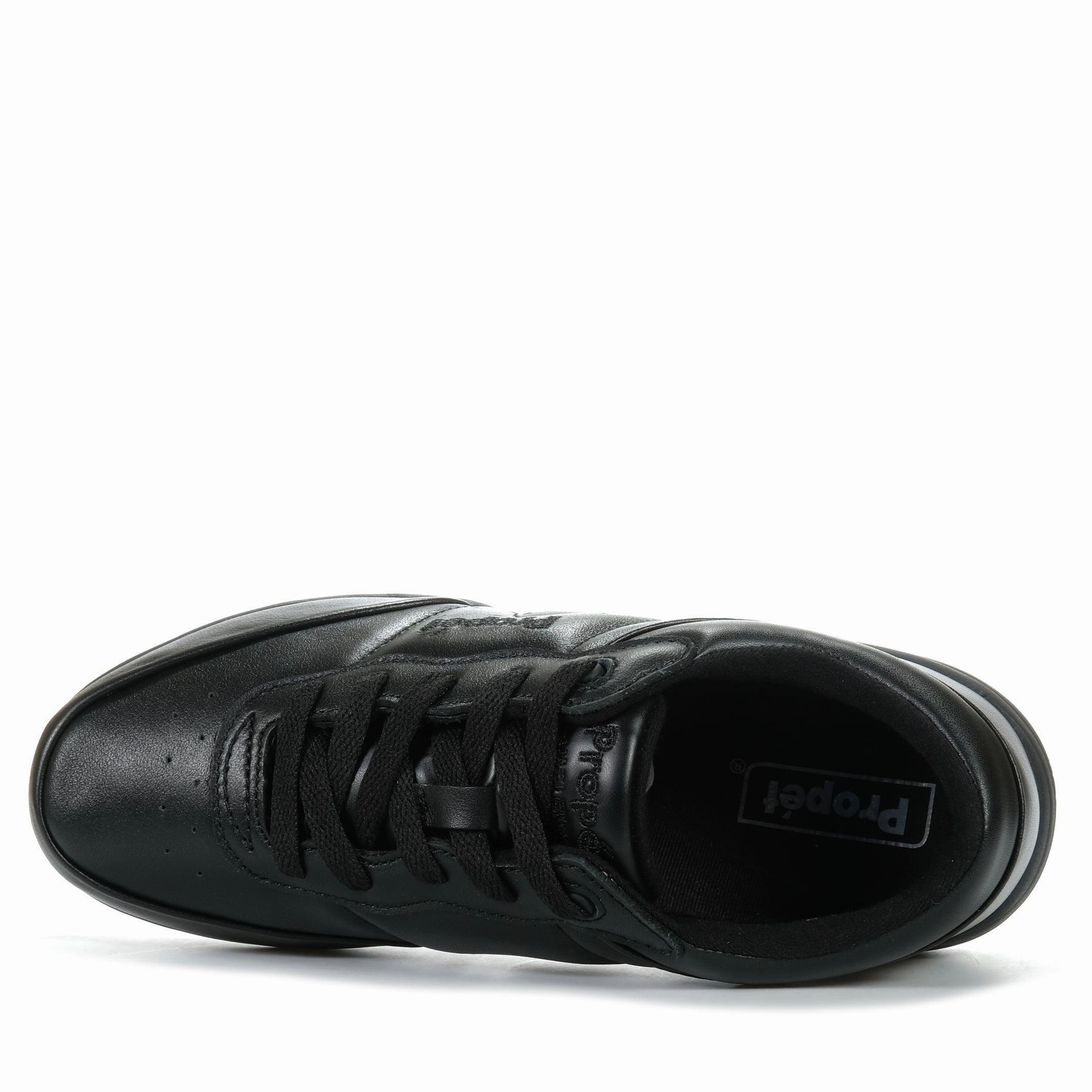 Propet Washable Walker W3840 Black Quick Dry Feature Design Concept