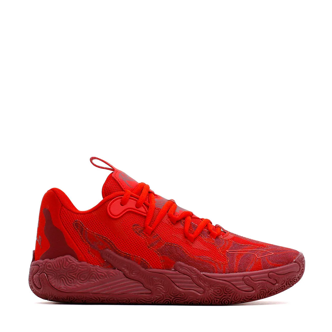 Puma Basketball Junior Lamelo MB.03 Team Red 310520-02 Jump Ready Core