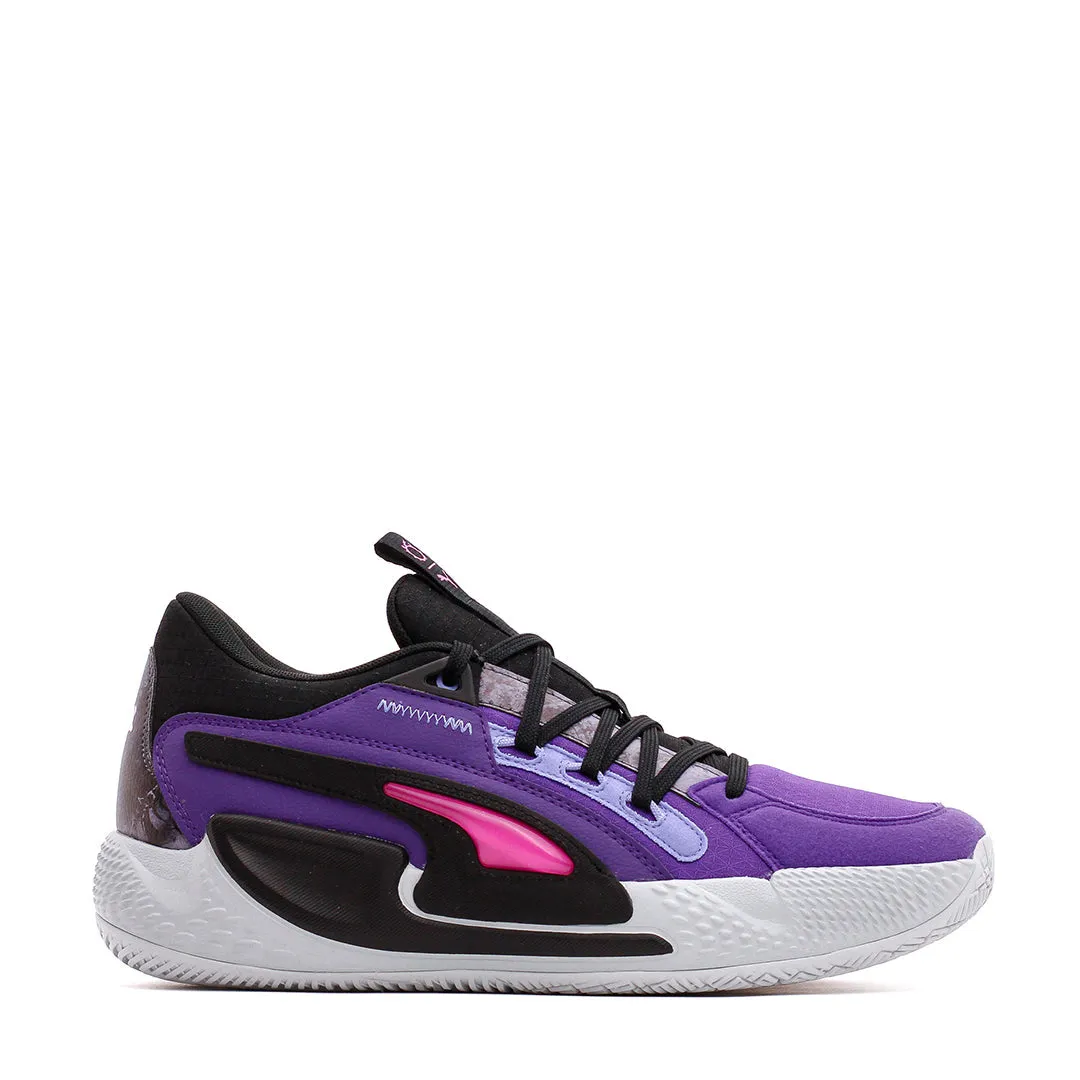 Puma Basketball Men Court Rider Chaos Final Fantasy Black Violet 378418-01 Canvas