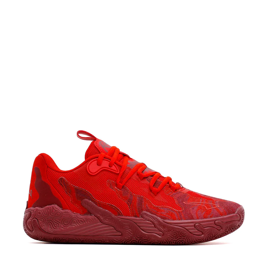 Multi Game Utility Comfortable bend Puma Basketball Men LaMelo Ball MB.03 Lo Team Red 310519-02