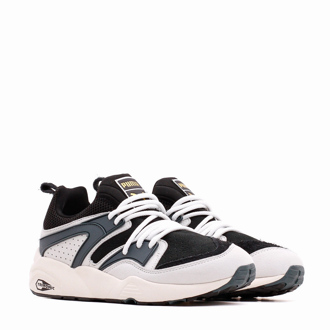 Puma Men Blaze of Glory Premium Black Dark Slate Whisper White 383526-03 Soft Cushioning