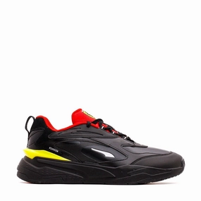 Grass Step Active Comfort Puma Men Ferrari RS-Fast Black Rosso Corso 306810-01