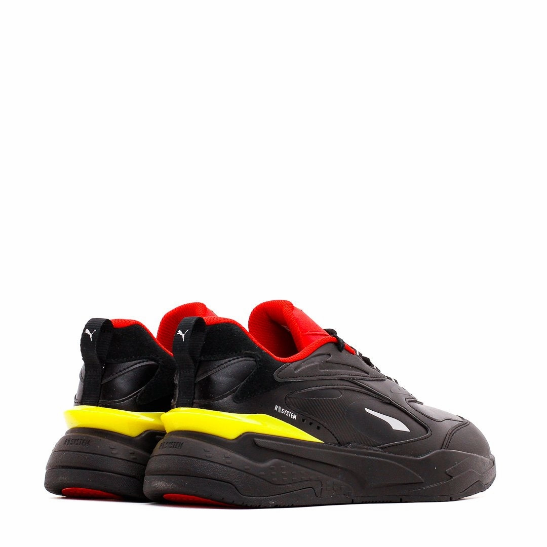 Puma Men Ferrari RS-Fast Black Rosso Corso 306810-01 Ultra grip