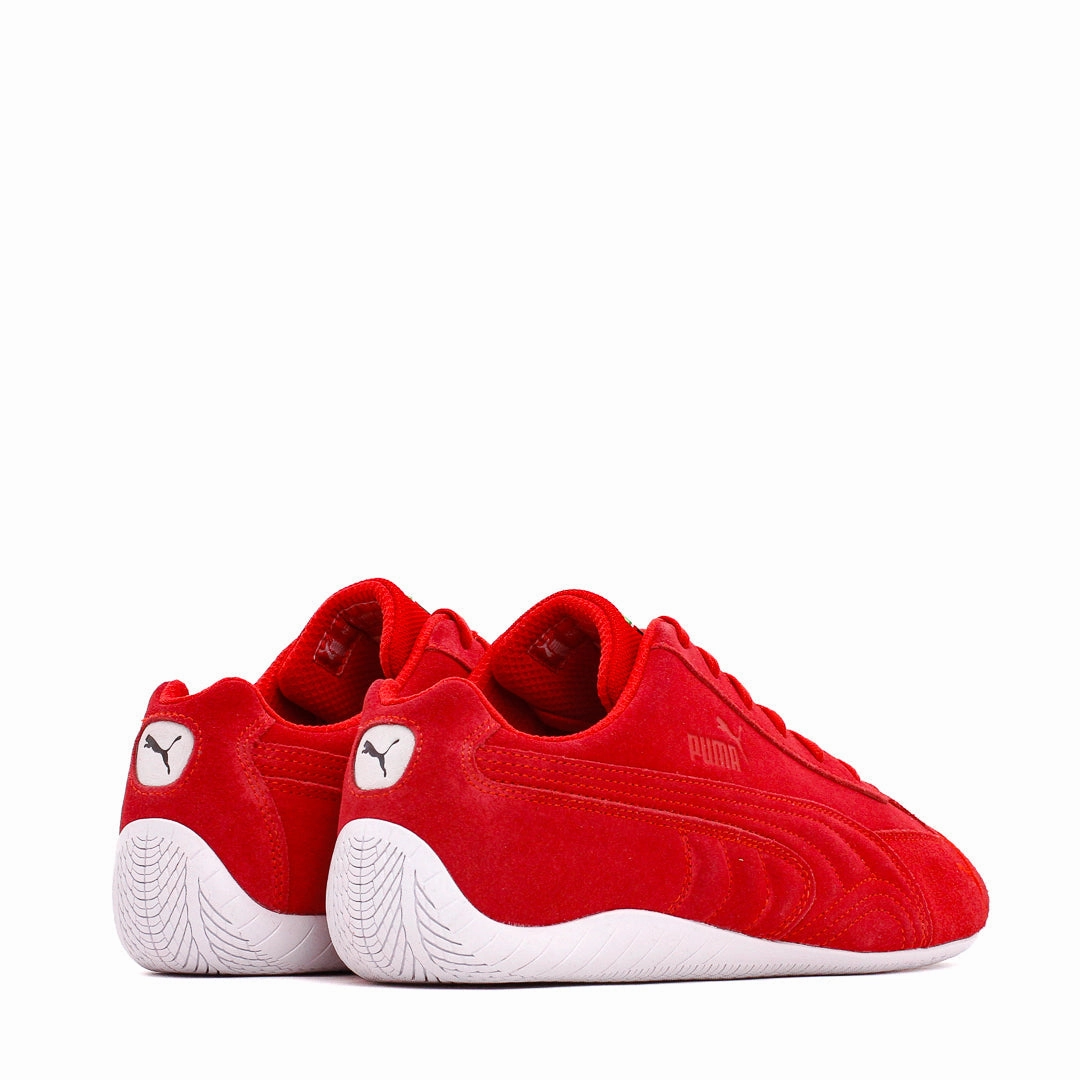 Puma Men Ferrari Speedcat Rosso Corsa White 307822-02 Easy Glide-In