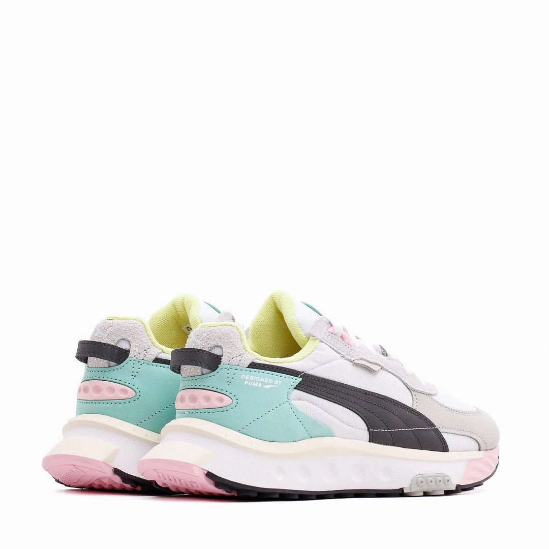 Puma Men Wild Ride Layers White Ebony 380697-03 Durable Wear