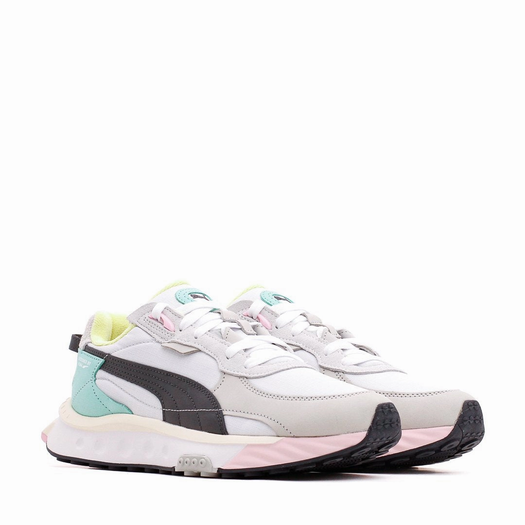 Puma Men Wild Ride Layers White Ebony 380697-03 Durable Wear