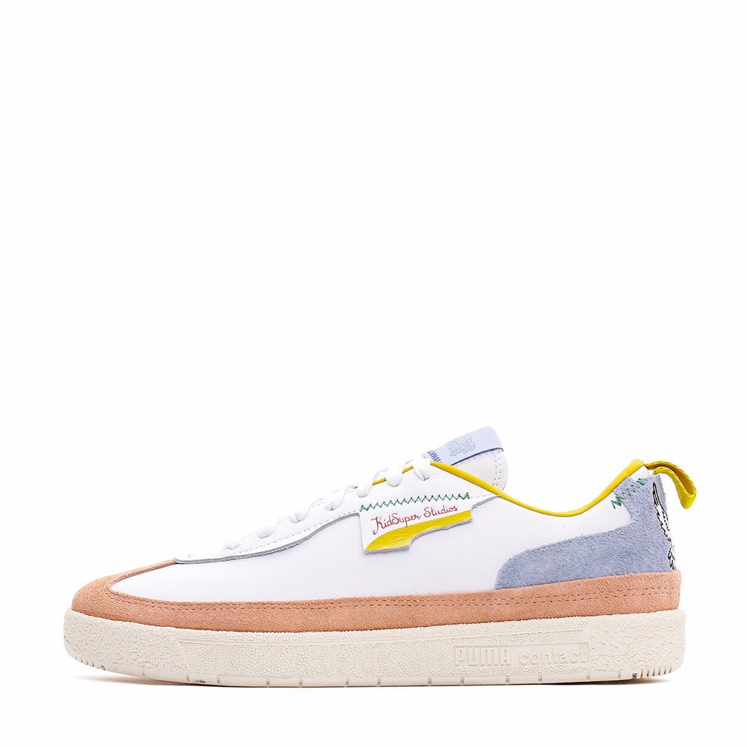 Puma Men x KidSuper Studios Olso-City White Peach Beige 373512-01 Daily Motion-Step