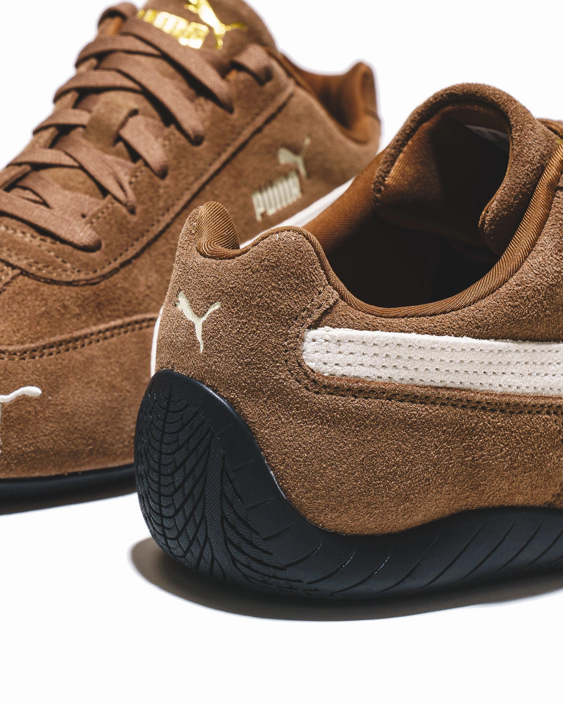 Puma Women Speedcat OG Haute Coffee Frosted Ivory 400986-31 Modern Travel Comfort