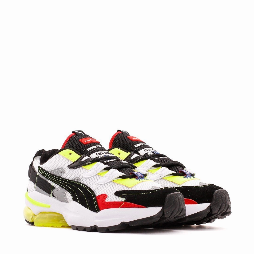 Puma x Ader Error Cell Alien White Black Men 370112-01 Modern Walk Step-On Comfort Layer