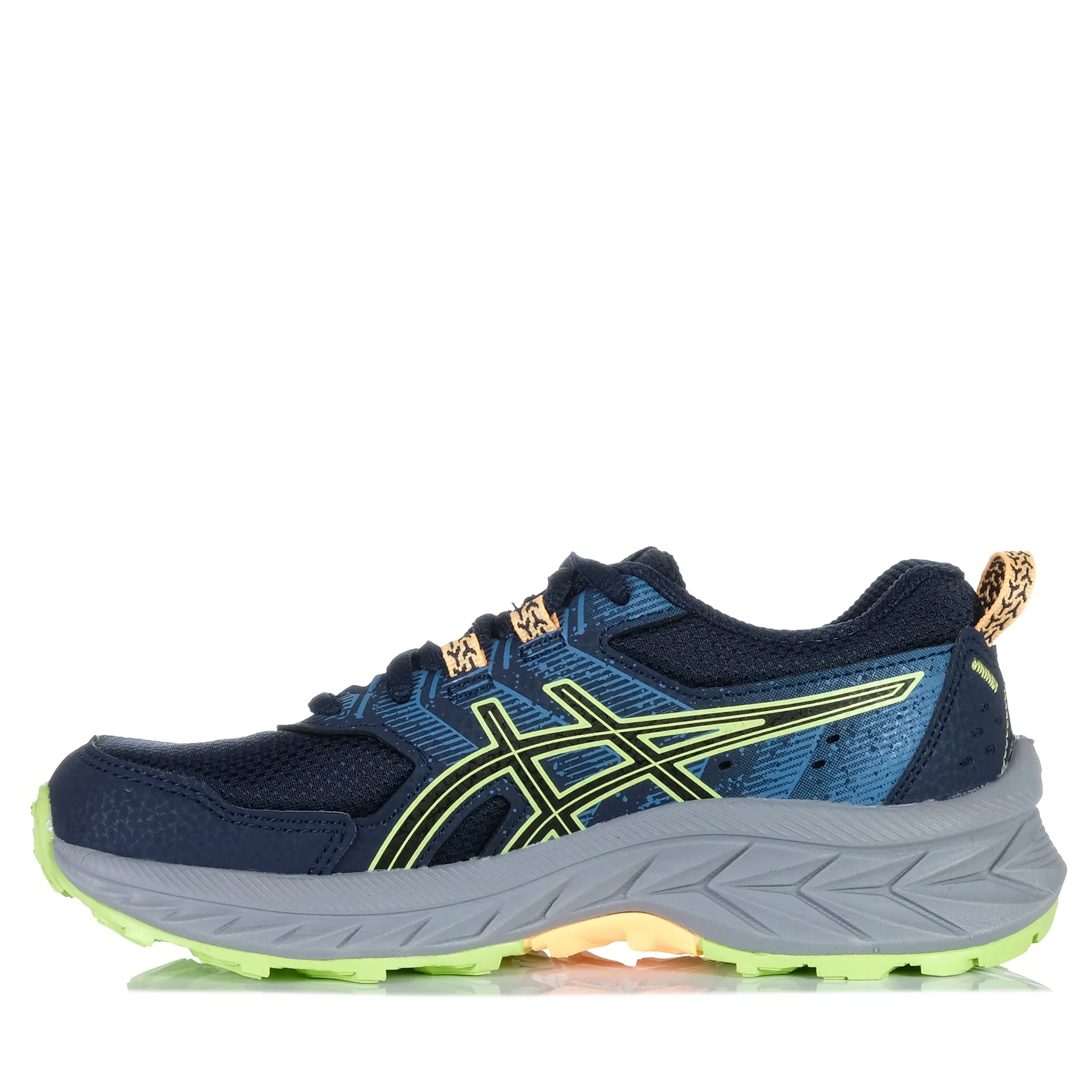 Quick On Access Asics Gel-Venture 9 GS Midnight/Lime Green
