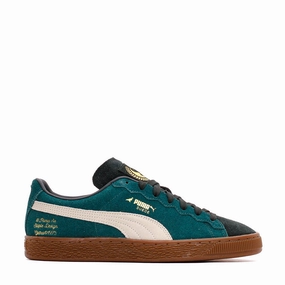 Puma Men x STAPLE Suede G Malachite Snow 393542-01 Beach Path