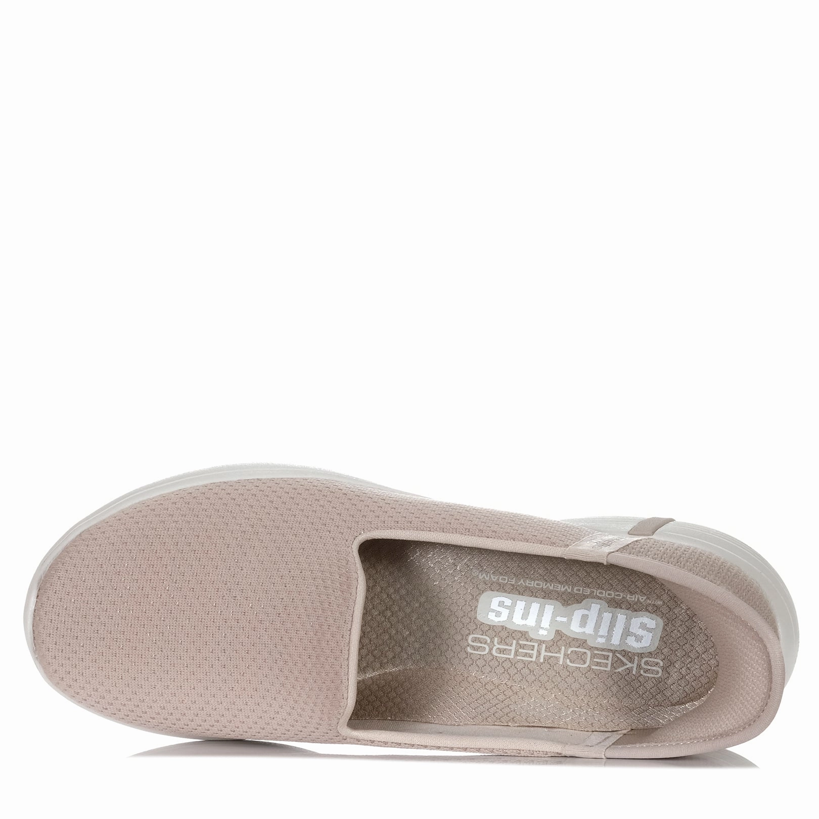 Quick Drying Idea Skechers Slip-Ins: On-The-Go Swift - Luminary 137291 Taupe/Gold