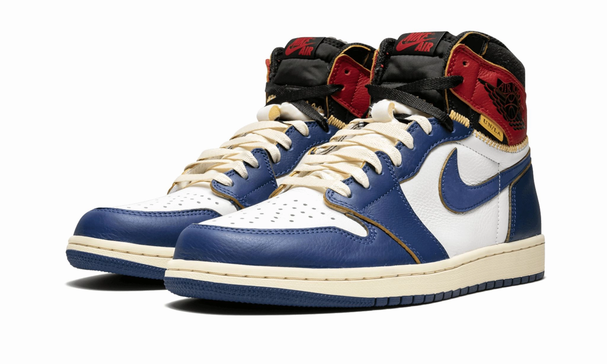 Quick Fit Union La X Air Jordan 1 Retro High Nrg Storm Blue