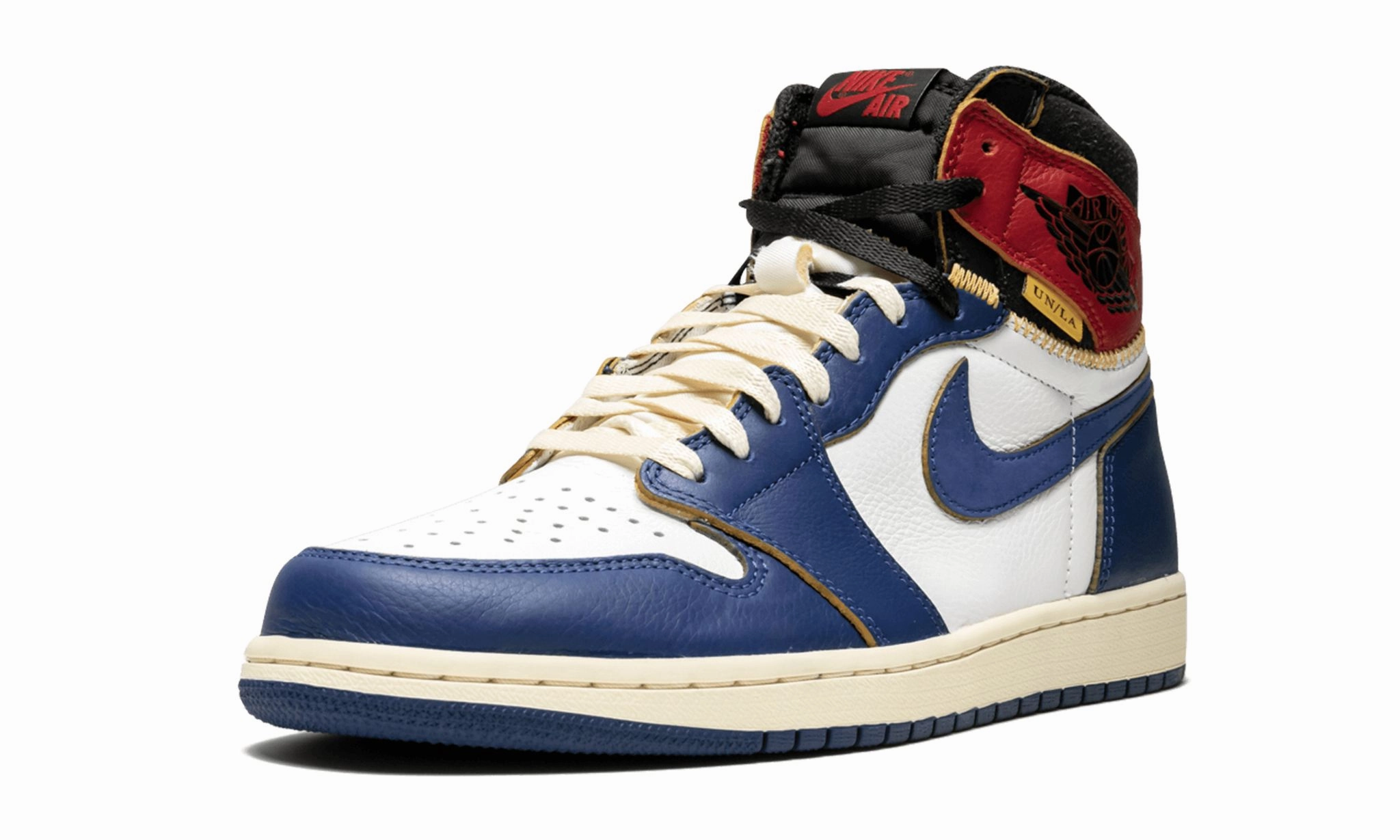 Quick Fit Union La X Air Jordan 1 Retro High Nrg Storm Blue