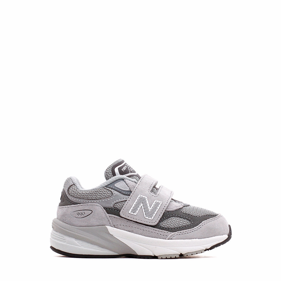 Quick Move New Balance 990v6 Hook and Loop Grey Infant Core IV990GL6