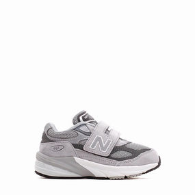 play time New Balance 990v6 Hook and Loop Grey Infant Core IV990GL6