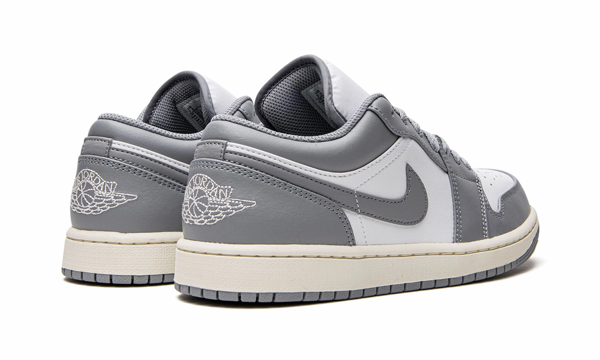 Quick On/Off Air Jordan 1 Low Vintage Grey