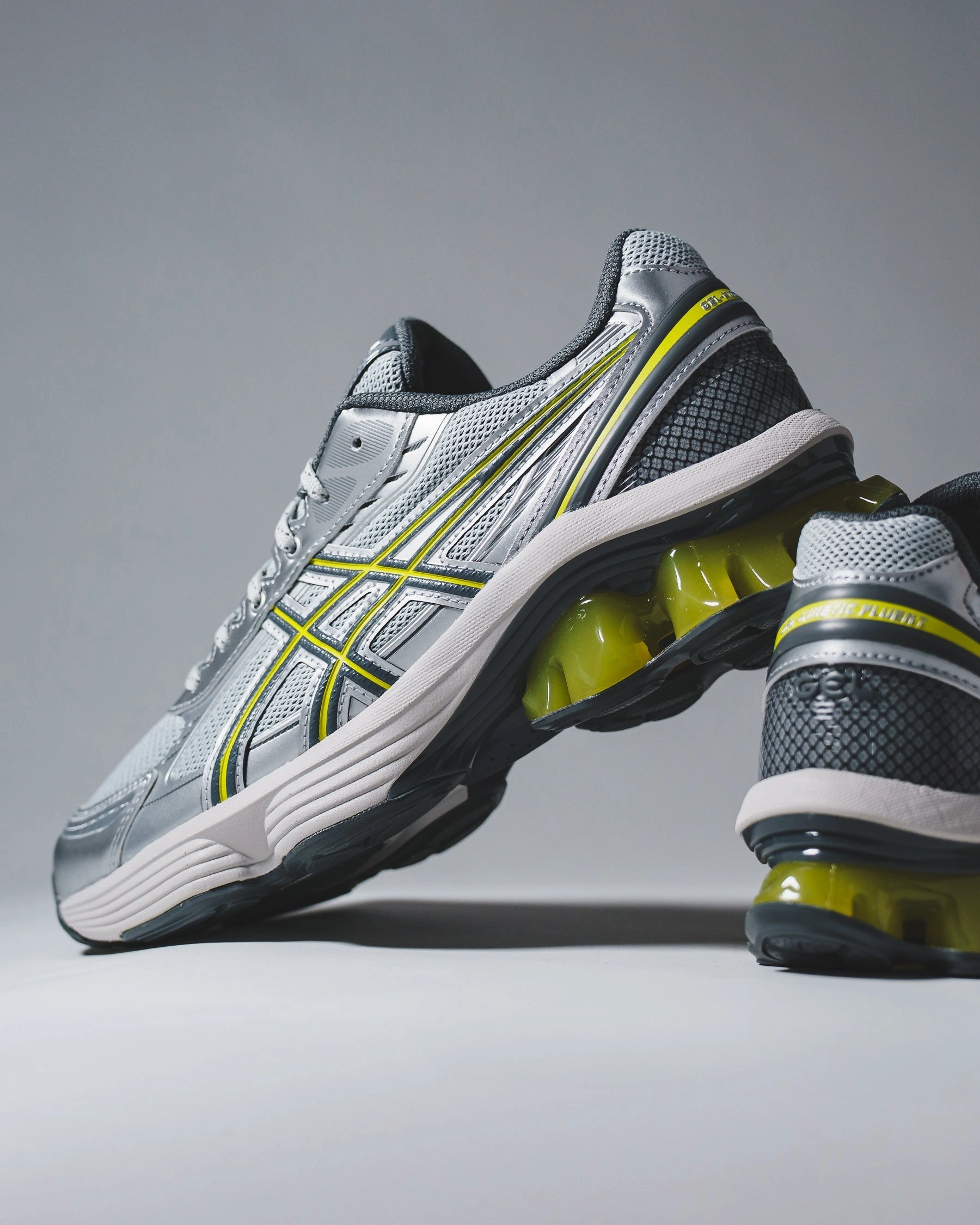 Quick Path Asics Unisex Gel-Kinetic Fluent Glacier Grey Steel Grey 1203A591-020