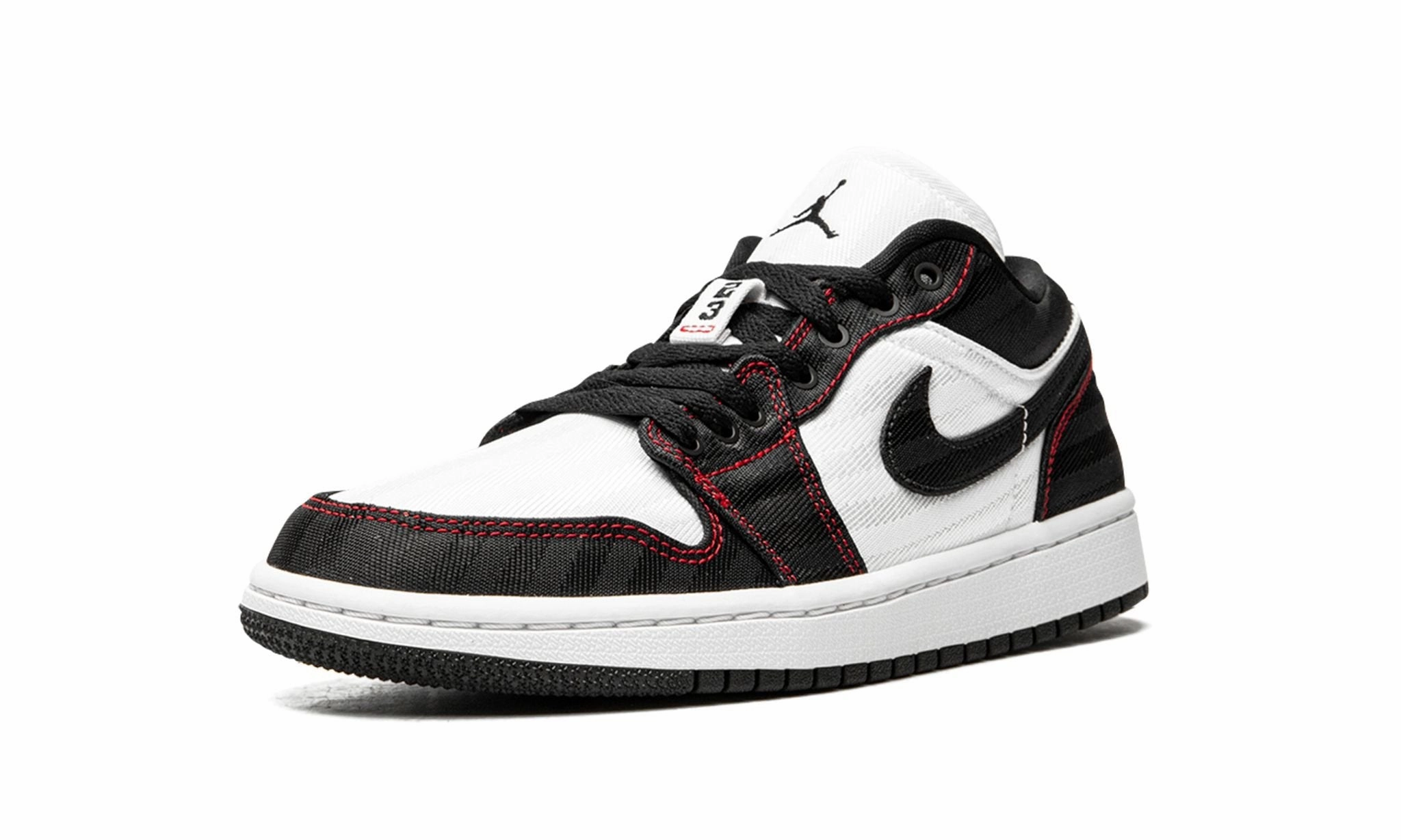 Quick Step Move Glide Air Jordan 1 Low SE Utility White Black Red