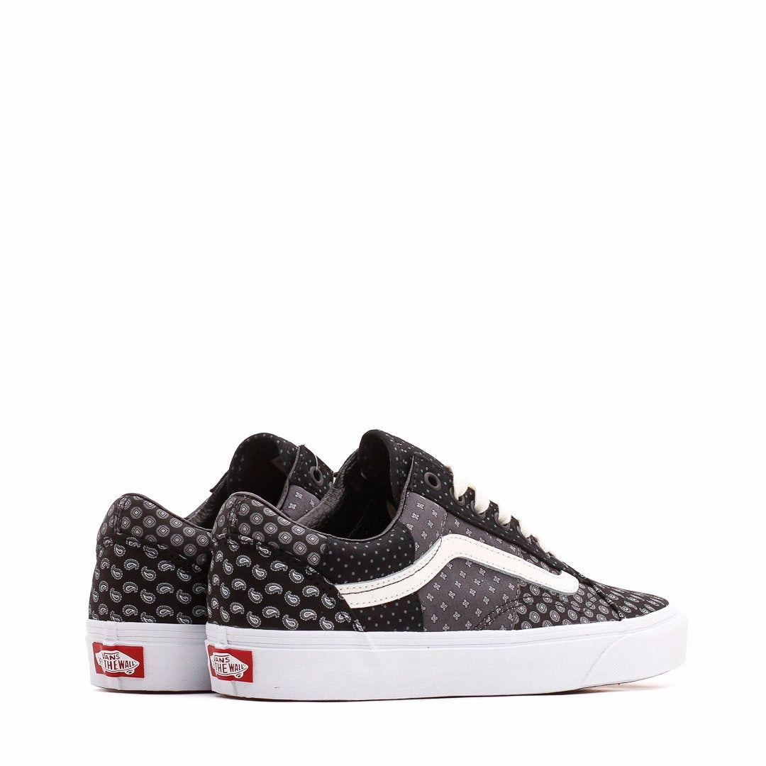 Quick Step-On Glide Layer Vans Men UA Old Skool Patchwork Black VN0A3WKT9XJ1