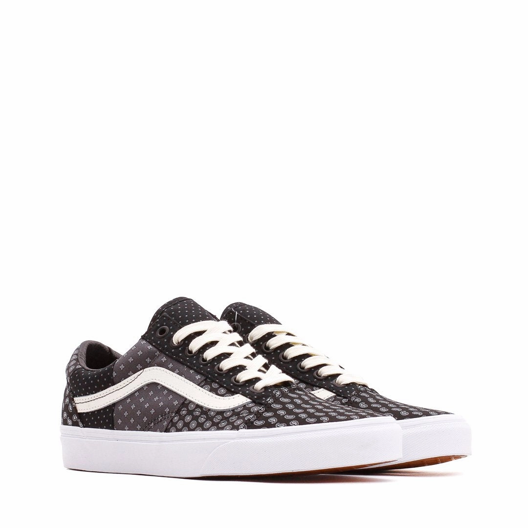 Quick Step-On Glide Layer Vans Men UA Old Skool Patchwork Black VN0A3WKT9XJ1