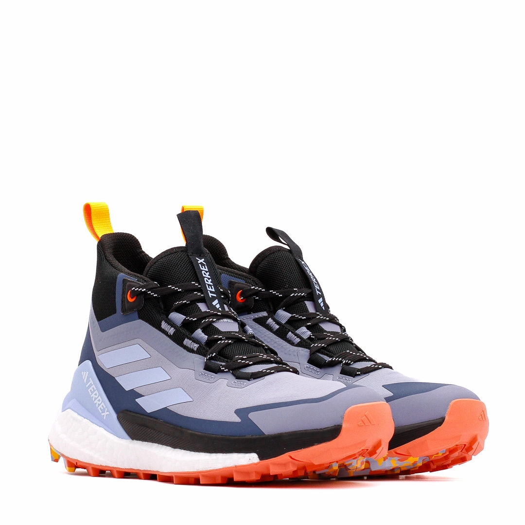 Quick Walk Step-On Adidas Outdoor Men Terrex Free Hiker 2 GTX Silver Violet HQ8385