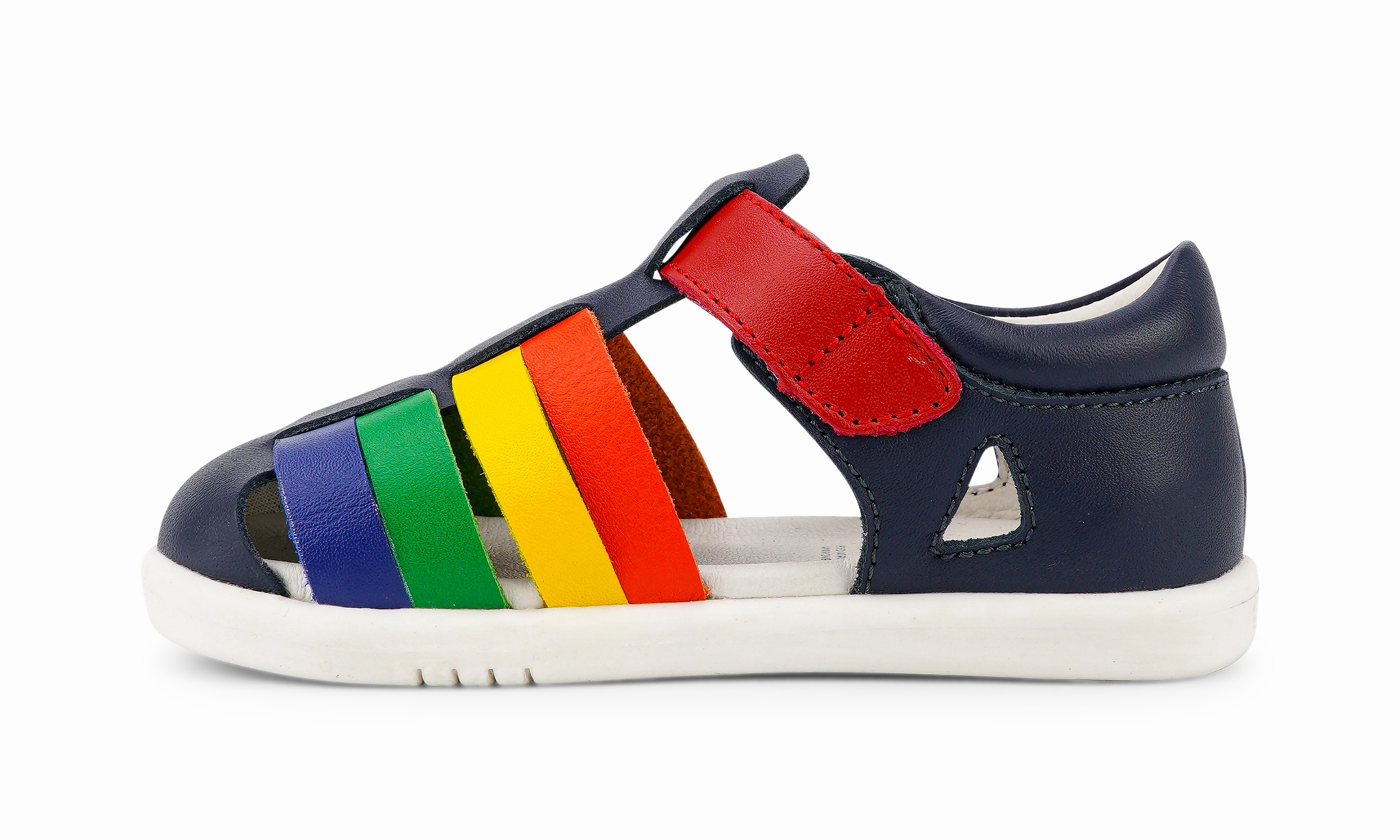 Rain-Ready Bobux Step Up Tidal Sandal  - Navy/Multi