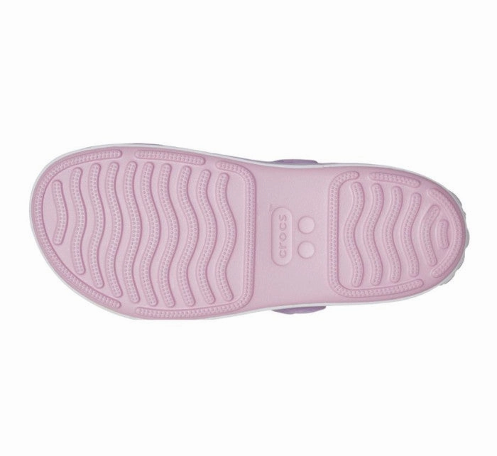 Rain-Ready Crocs Kids' Crocband Cruiser Sandal - Pink   Lavender