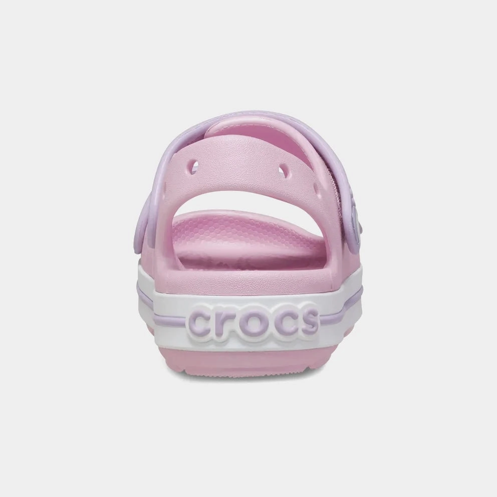 Rain-Ready Crocs Kids' Crocband Cruiser Sandal - Pink   Lavender