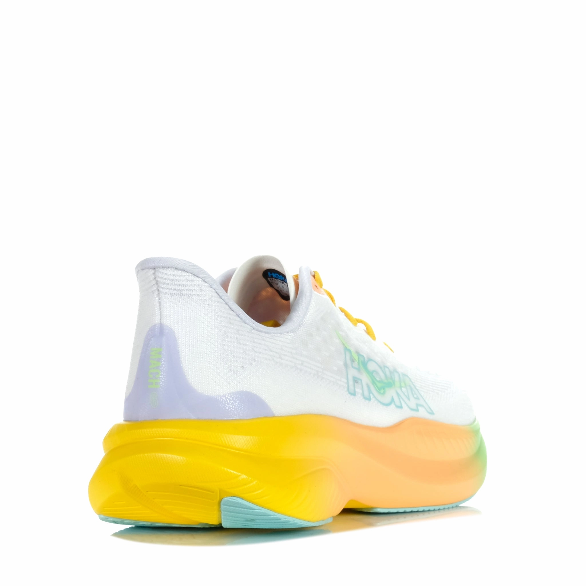 Rapid pace Hoka Mach 6 (B) Frost/Starlight Glow