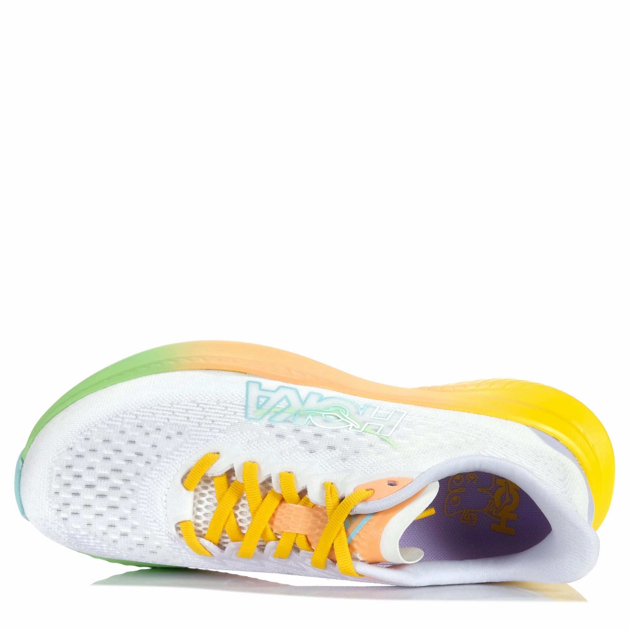 Rapid pace Hoka Mach 6 (B) Frost/Starlight Glow