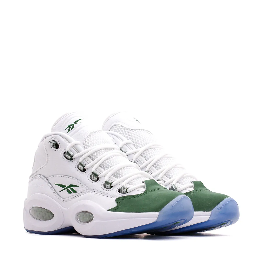 Reebok Classics Basketball Men Question Mid Allen Iverson White Green ID6690 Lightweight Structure