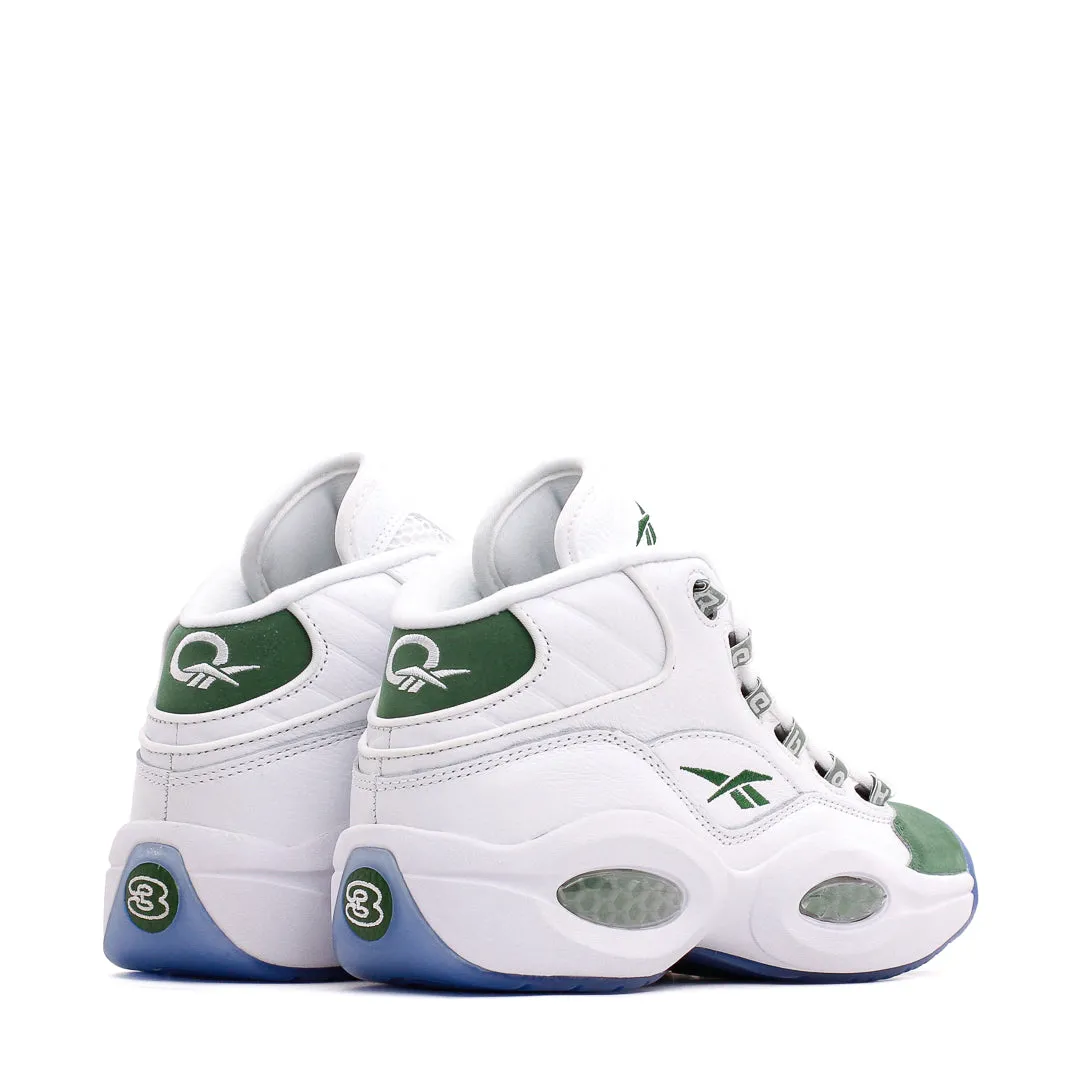Reebok Classics Basketball Men Question Mid Allen Iverson White Green ID6690 Lightweight Structure