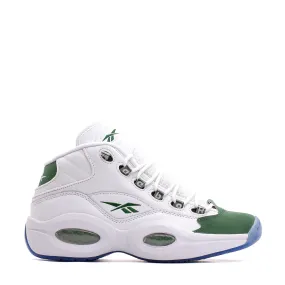 Hoop Dreams Reebok Classics Basketball Men Question Mid Allen Iverson White Green ID6690
