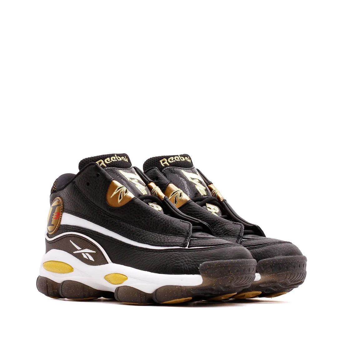 Reebok Classics Basketball Men The Answer DMX Allen Iverson Black Gold GW6372 Speed Grip