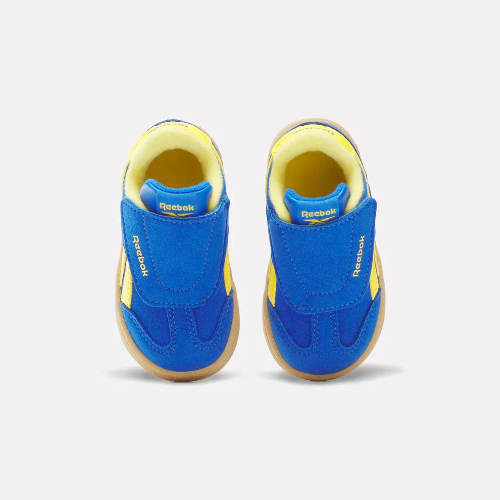 Reebok Smash Edge Tennis Sneaker Infant - Optimum Blue/Golden Haze Supportive grip
