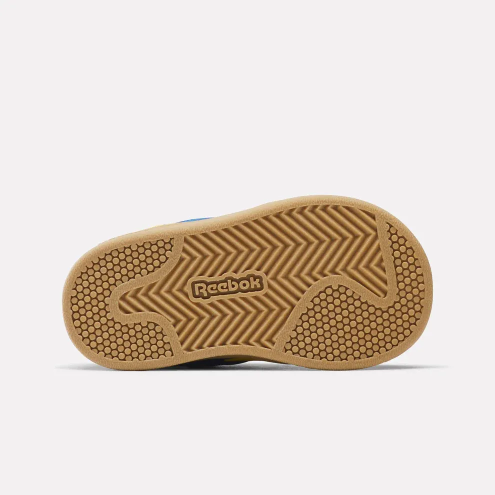 Reebok Smash Edge Tennis Sneaker Infant - Optimum Blue/Golden Haze Supportive grip