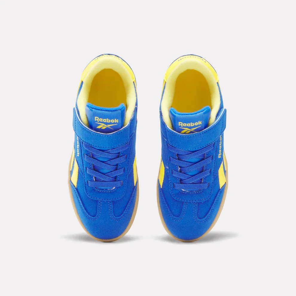 Reebok Smash Edge Tennis Sneaker - Optimum Blue/Golden  Haze Ageless design